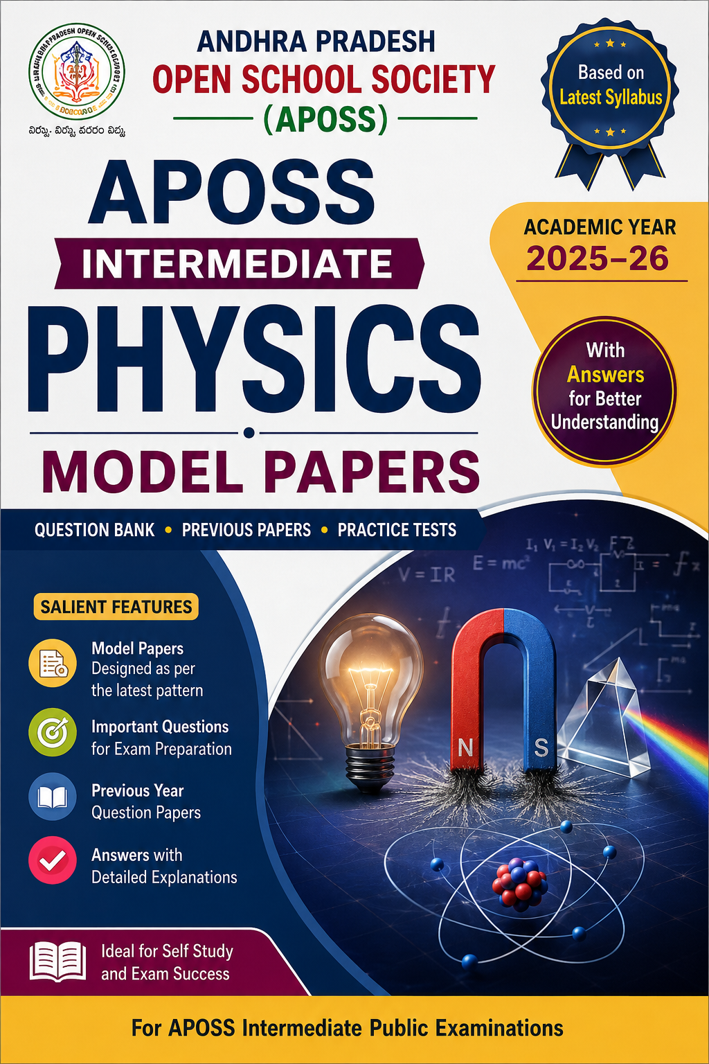 aposs open inter physics model paper and imp questions
